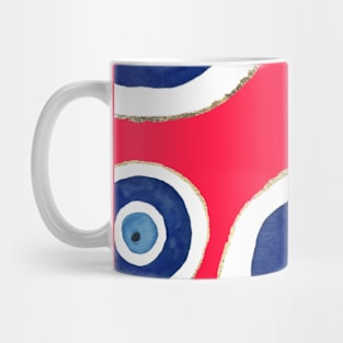 Turkish Evil Eye for Good Karma Mug